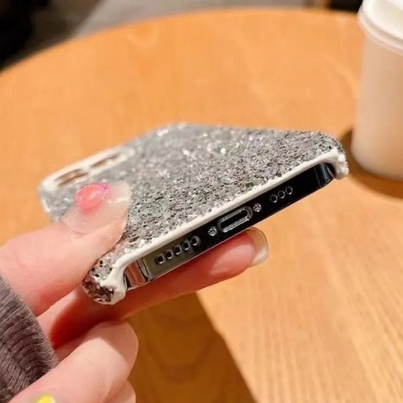 Luxury Glittering Case For iPhone 14 Pro Max - RED-SALE - Picture 5 of 6